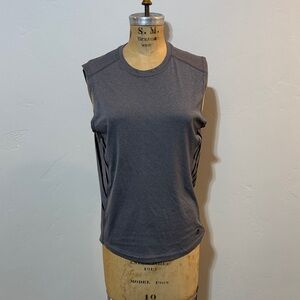 Gray Sleeveless Women's Top